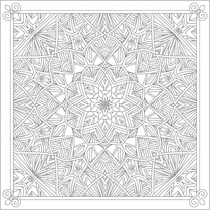 mandalas coloring pages