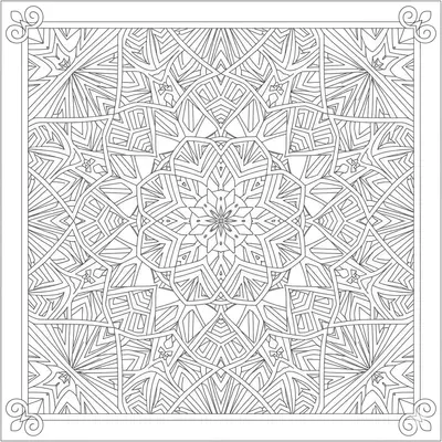 mandalas coloring pages